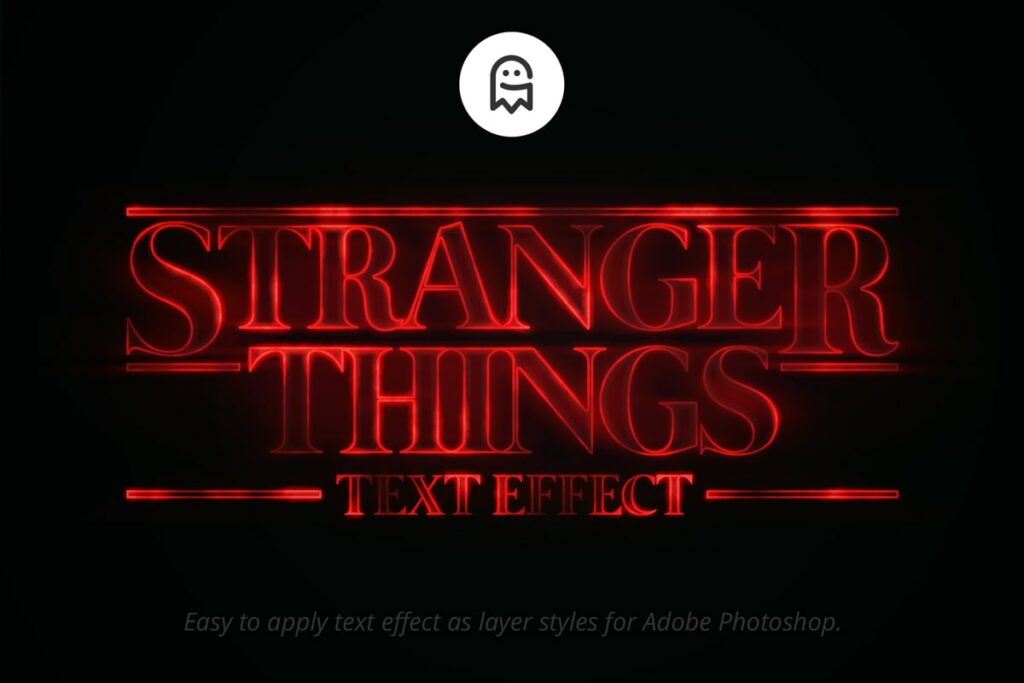 Stranger Things Text Effect - Graphic Ghost